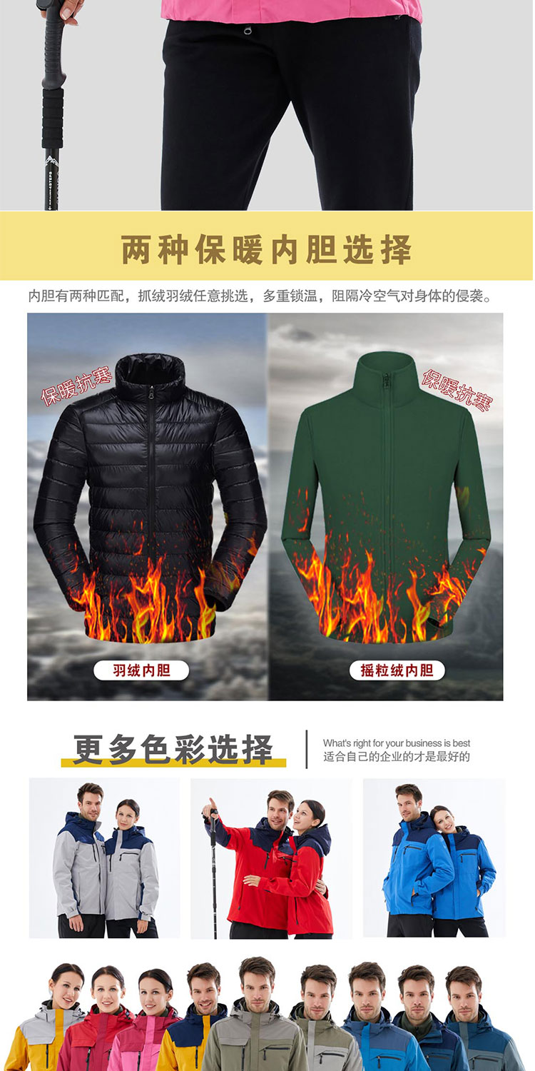 沖鋒衣工作服兩種內膽.jpg